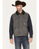 Image #1 - Powder River Outfitters Men's Heathered Wool Vest, Charcoal, hi-res