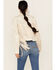 Image #4 - Idyllwind Women's Blair Fringe and Studded Faux Suede Snap Jacket, Off White, hi-res