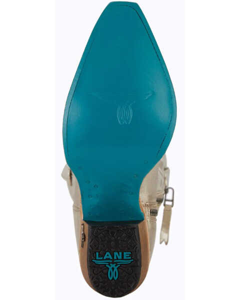 Image #7 - Lane Women's Smokeshow Metallic Tall Western Boots - Snip Toe, Gold, hi-res