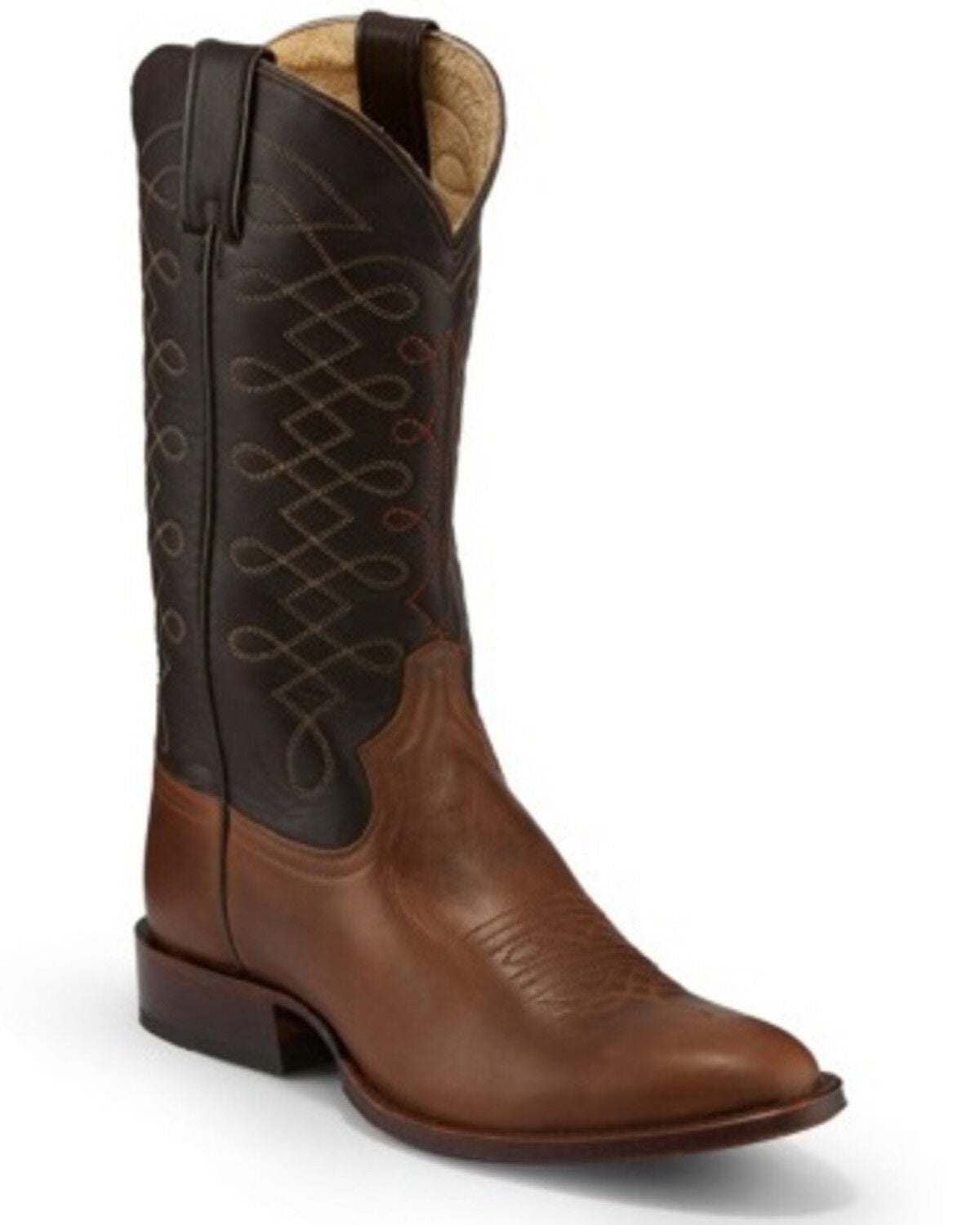Bottes western homme Tony Lama 8539 vintage en peau de