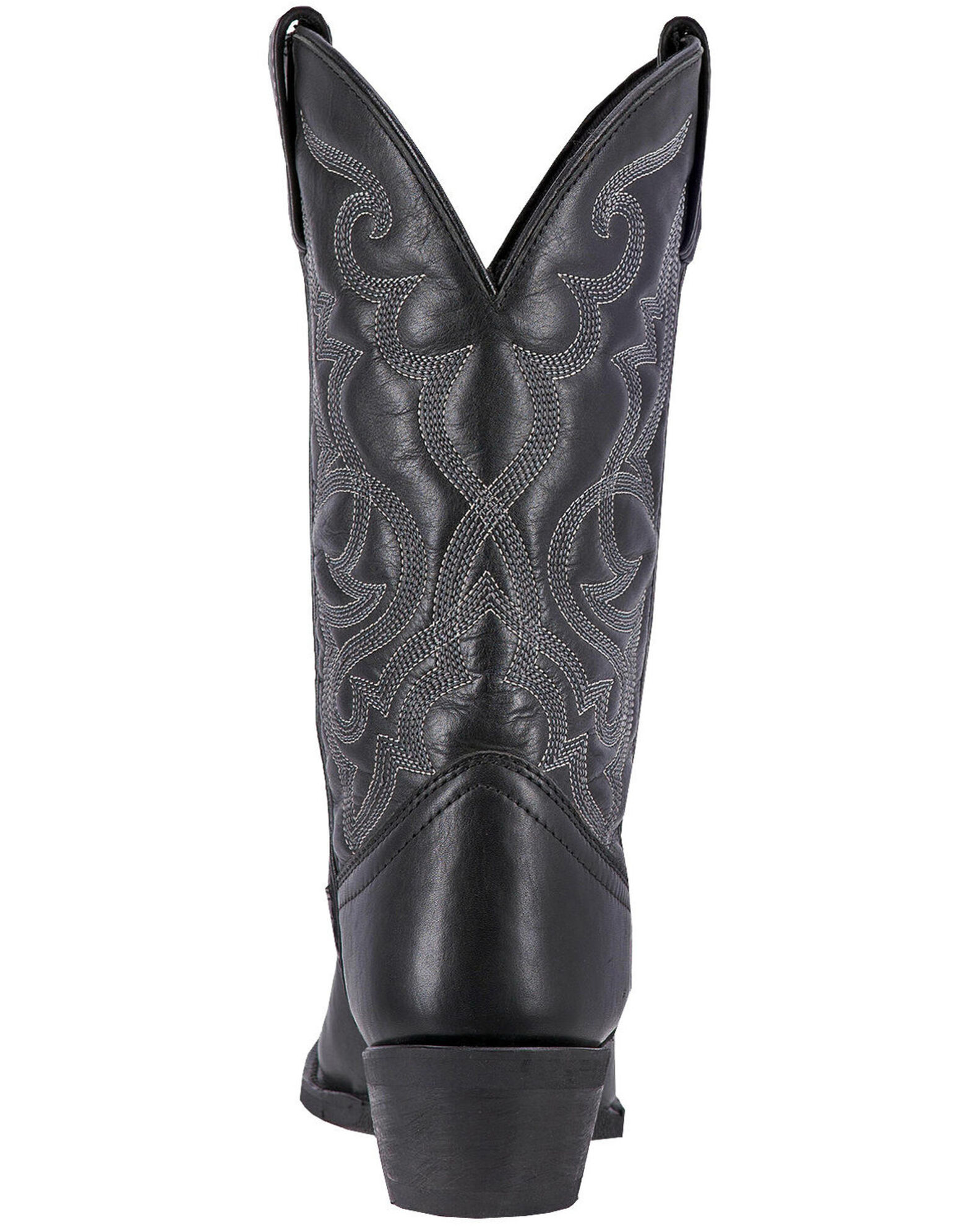 Image #5 - Laredo Women's Maddie Western Boots - Round Toe, Black, hi-res