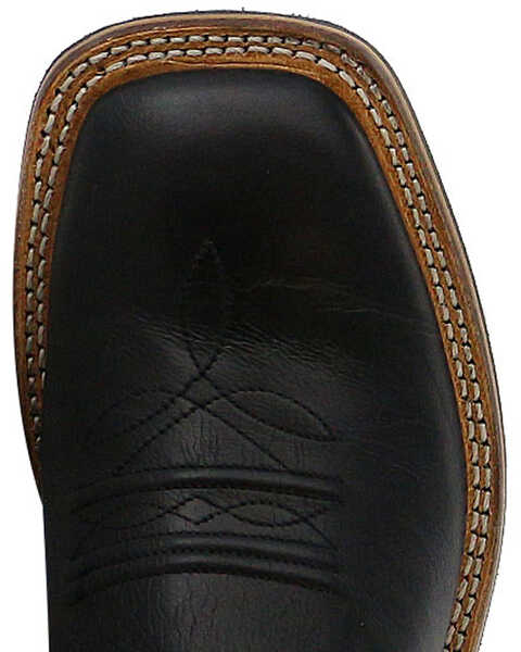 Image #6 - Cody James Boys' Canyon Western Boots - Square Toe, Black, hi-res