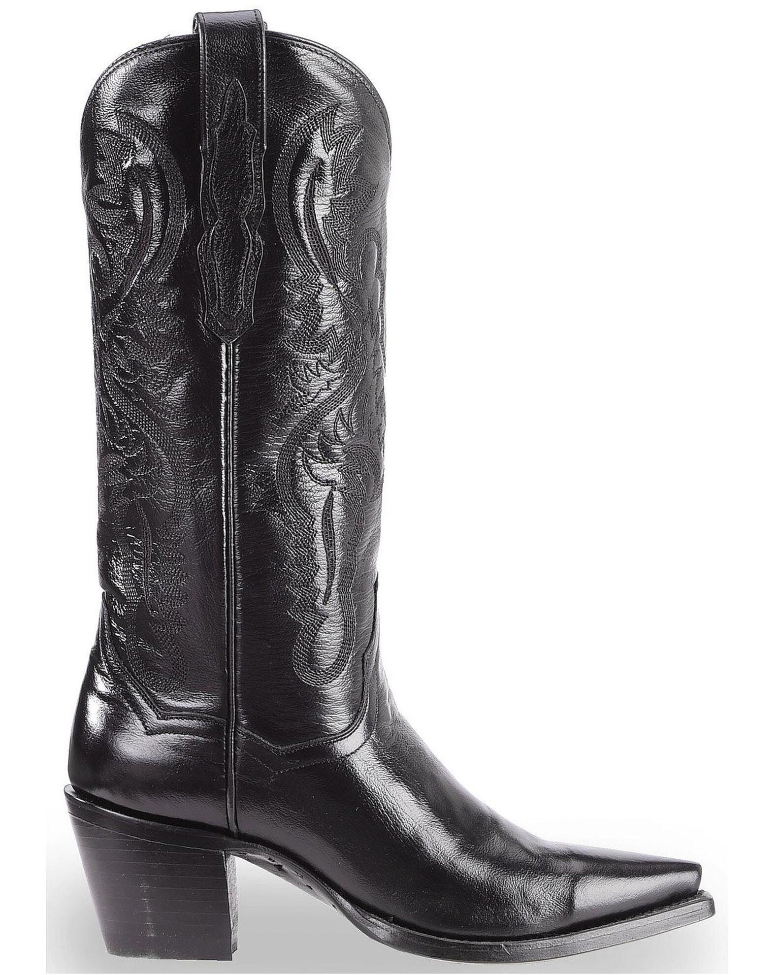 Dan Post Women's Andrinna Brown Snip Leather Western Boots