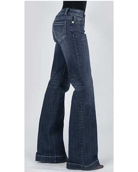 Stetson Women's 214 Trouser Jeans, Blue, hi-res