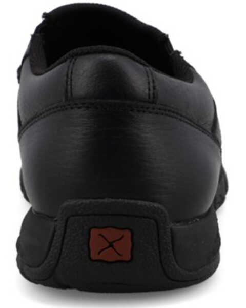 Image #5 - Twisted X Women's Slip-On Driving Shoe - Moc Toe, Black, hi-res