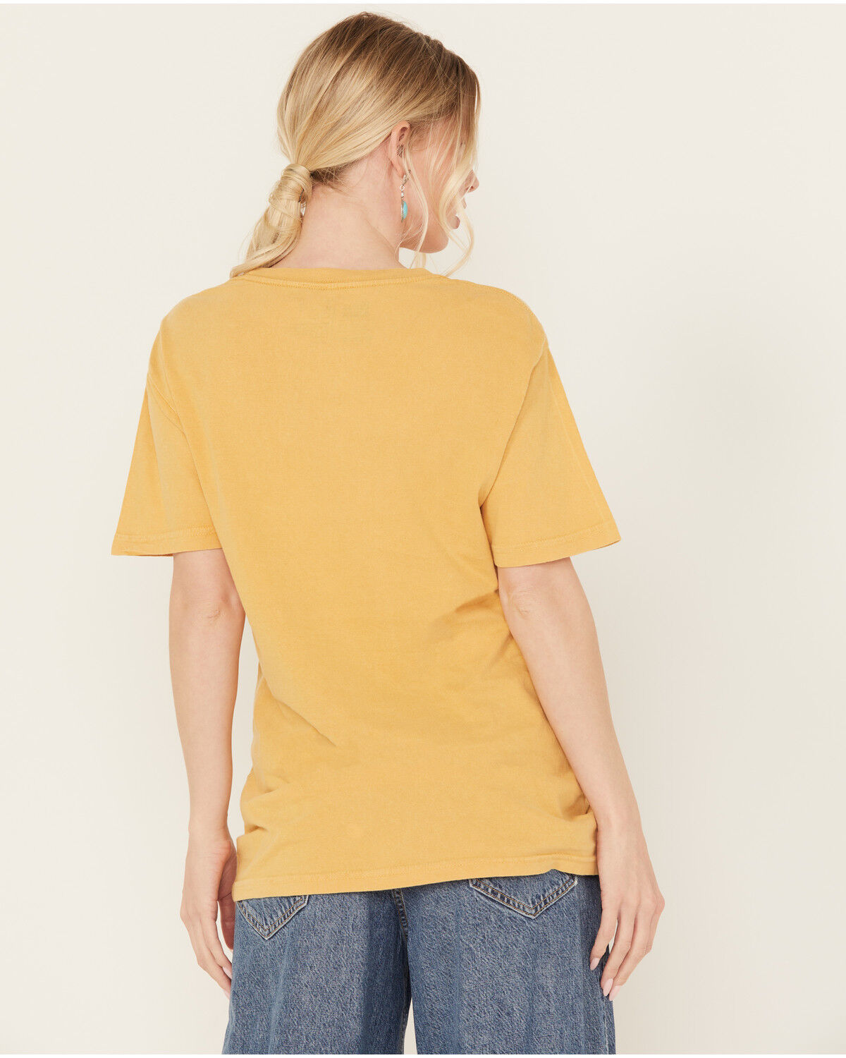 Image #4 - Brew City Beer Gear Women's Coors Short Sleeve Graphic Tee, Mustard, hi-res