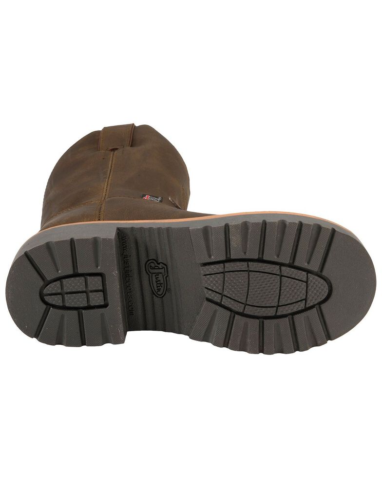 Justin Youth Boys' Work Boots Round Toe Sheplers