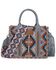 Image #1 - Wrangler Women's Southwestern Print Crossbody Bag, Navy, hi-res