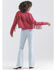 Image #7 - Wrangler® X Barbie™ Women's Fringe Wrancher Jacket, , hi-res