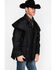 Image #5 - Outback Trading Co. Men's Short Oilskin Duster, Black, hi-res