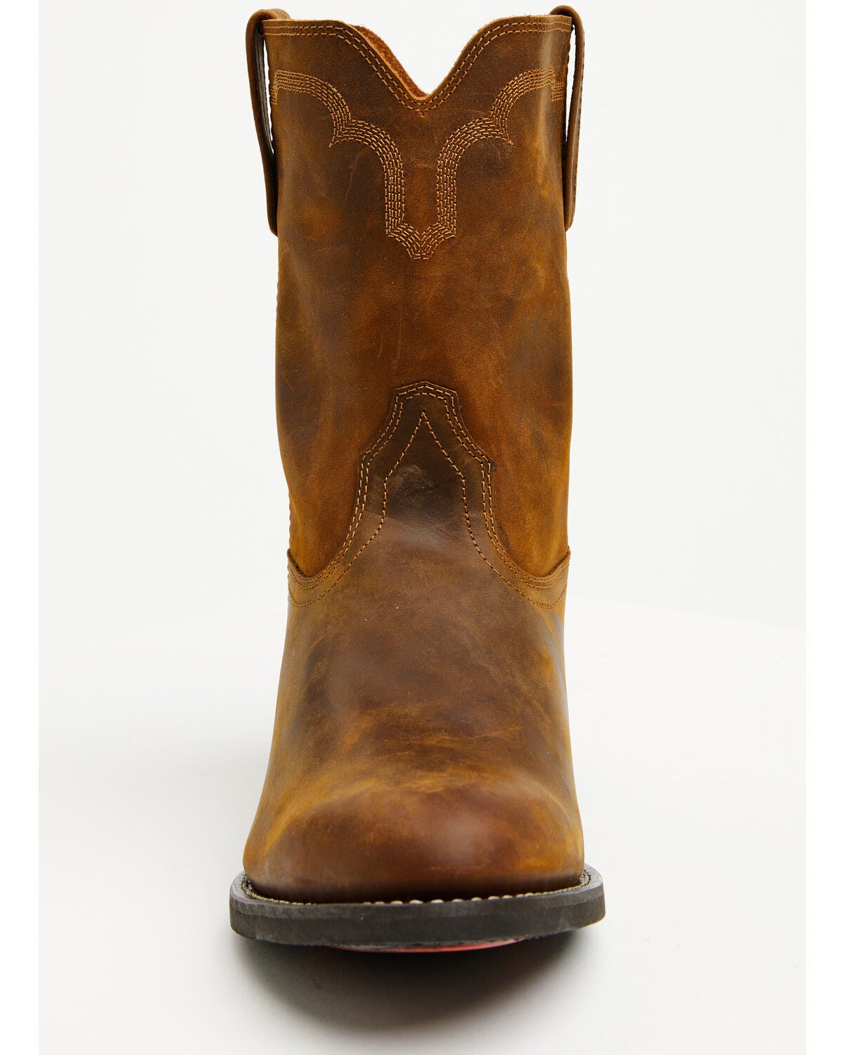 Image #4 - Laredo Men's Bravado Roper Performance Western Boots - Round Toe, Brown, hi-res
