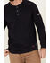 Image #3 - Ariat Men's FR Air Henley Long Sleeve Work Shirt , Navy, hi-res