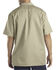 Dickies Men's Solid Short Sleeve Folded Work Shirt, Desert, hi-res