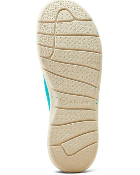 Image #5 - Ariat Women's Hilo Casual Shoes - Moc Toe , Blue, hi-res