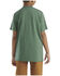 Image #3 - Carhartt Boys' Short Sleeve Pocket T-Shirt, Green, hi-res