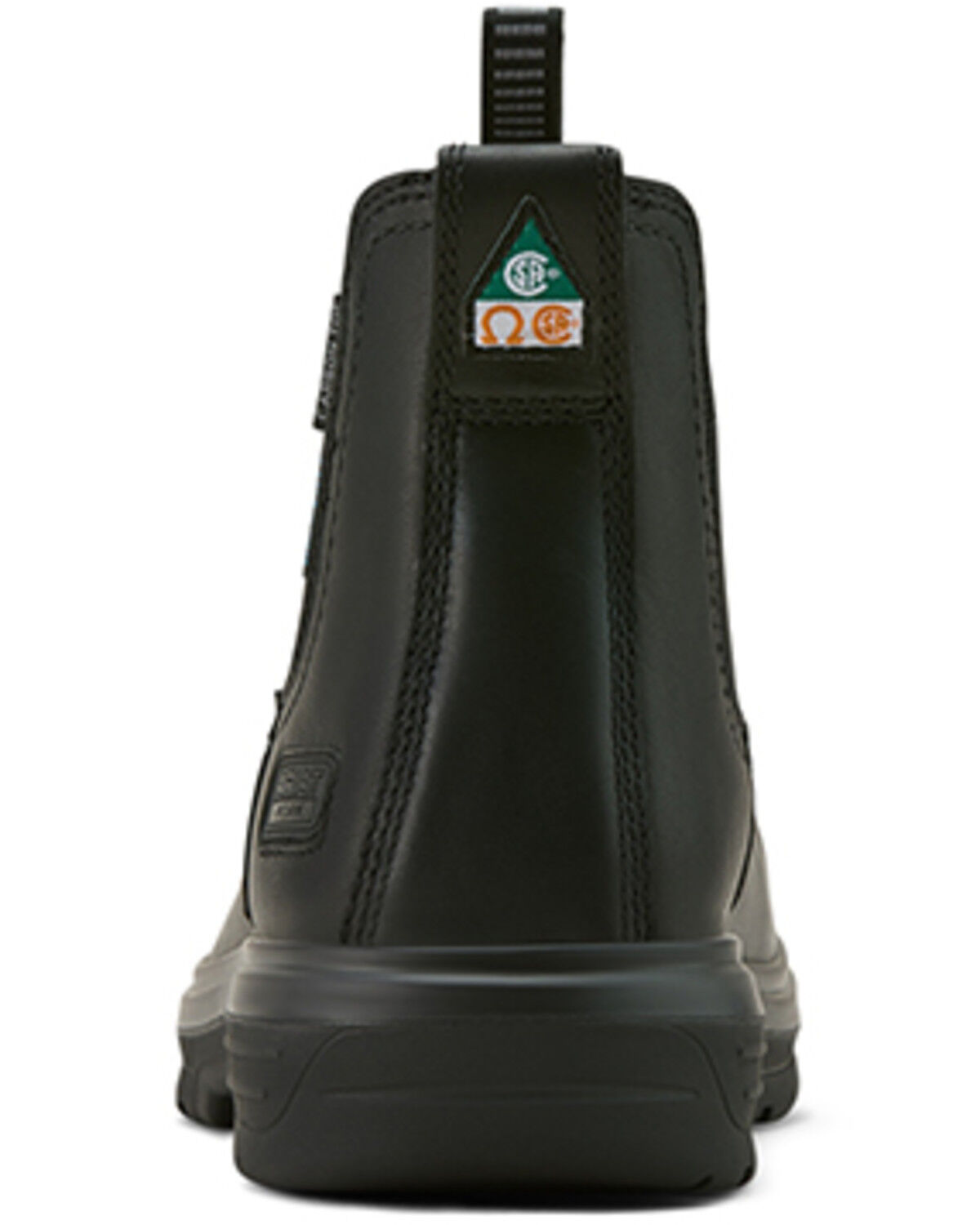 Image #3 - Ariat Men's Turbo Chelsea CSA Waterproof Work Boots - Carbon Toe, Black, hi-res