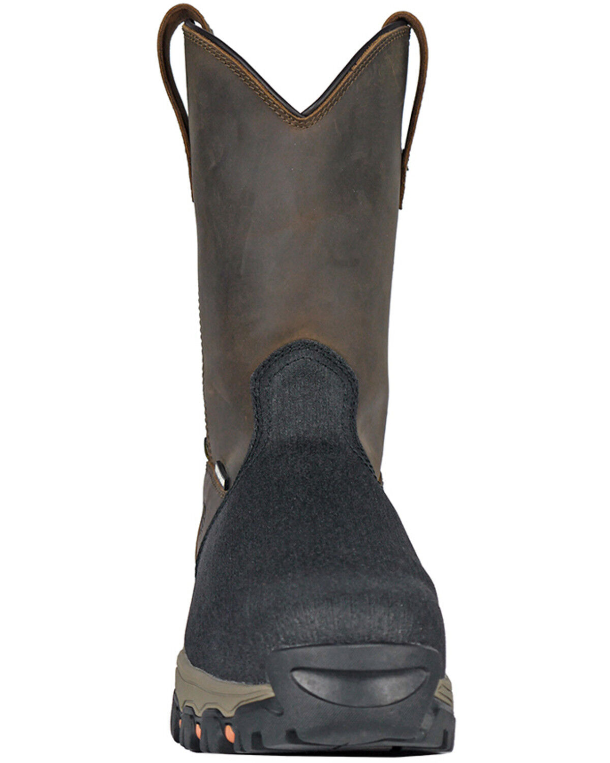 Image #4 - Hoss Men's 11" Recon Waterproof Metguard Wellington Work Boots - Composite Toe, Brown, hi-res