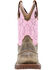 Image #4 - Rocky Little Girls' Legacy Waterproof Western Boots - Broad Square Toe, Pink, hi-res