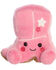 Image #1 - Aurora 5" Kate Cowgirl Boot&trade; Palm Pals&trade; Plush Toy, Bright Pink, hi-res