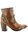 Old Gringo Women's Quintana Roo Fashion Booties - Medium Toe, Brown, hi-res