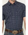 Image #3 - Gibson Trading Co Men's Ritual Striped Short Sleeve Snap Stretch Western Shirt, Navy, hi-res