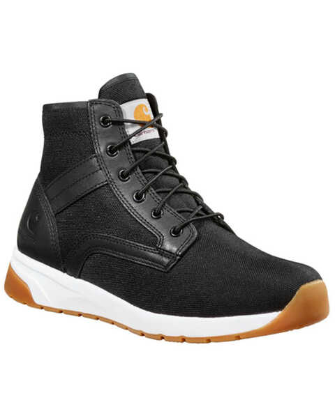 Image #1 - Carhartt Men's Black Lightweight Work Shoes - Nano Composite Toe, Black, hi-res
