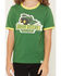 Image #3 - John Deere Toddler Boys' Tractor Patch Short Sleeve Ringer T-Shirt, Green, hi-res