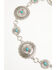 Image #3 - Shyanne Women's Sunshine Bloom Chain Concho Belt, Silver, hi-res