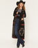Image #1 - Pendleton Women's Southwestern Print Duster, Black, hi-res