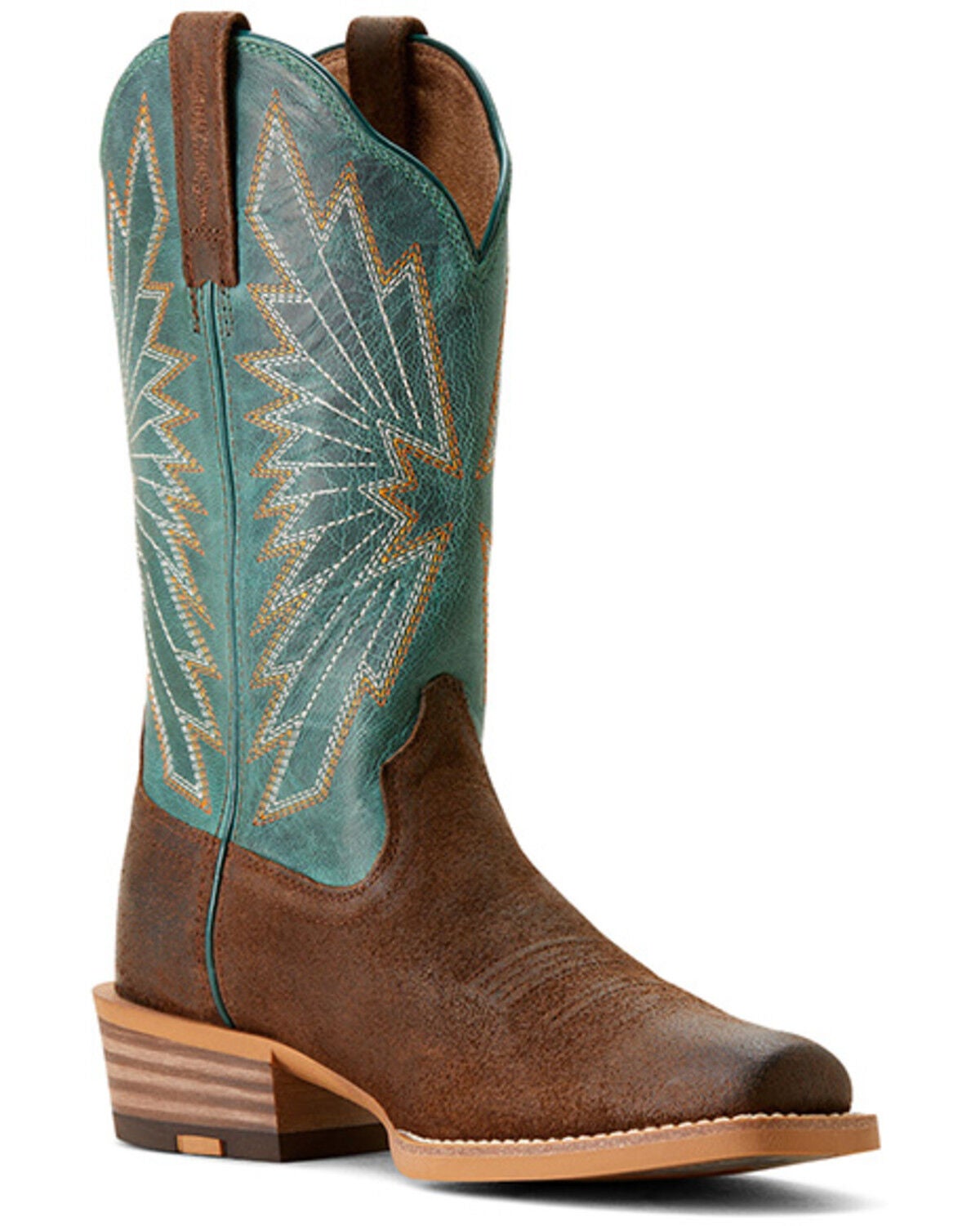 Ariat Women's Decatur Western Boots - Square Toe, Brown, hi-res