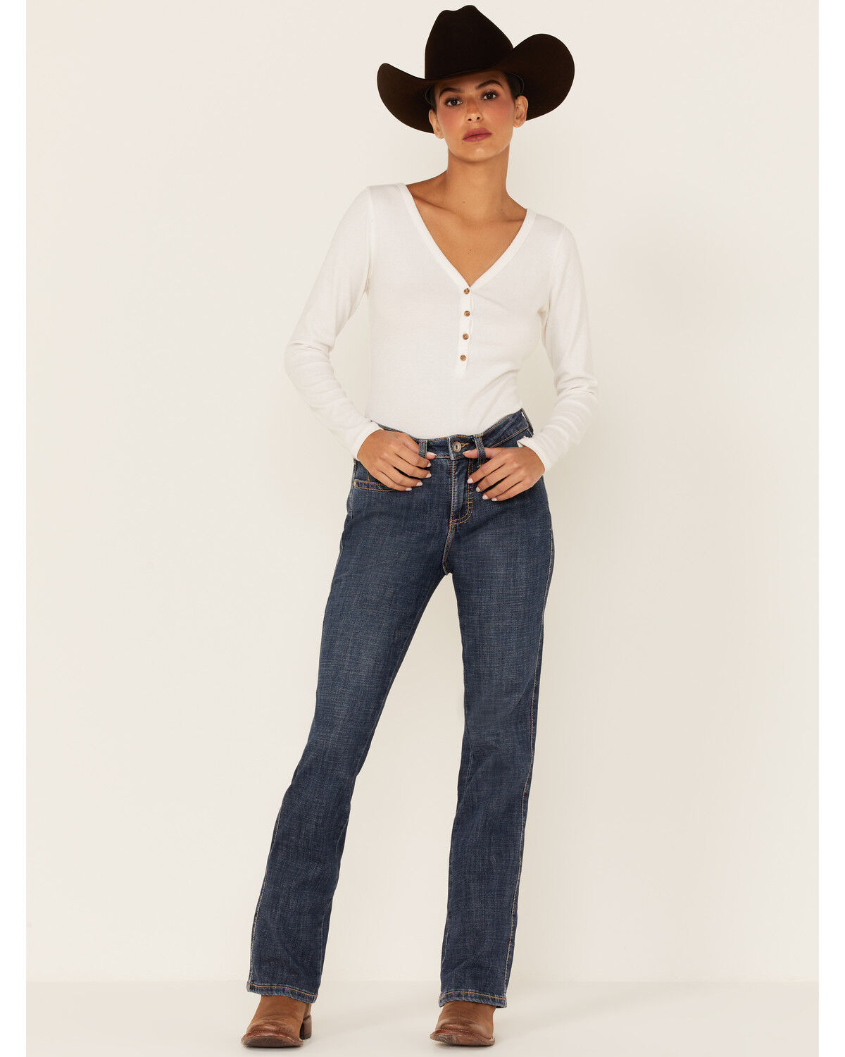 Wrangler women's aura instantly slimming jeans clearance