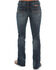 Cowgirl Tuff Women's Dark Wash Don't Fence Me In Jeans , Indigo, hi-res