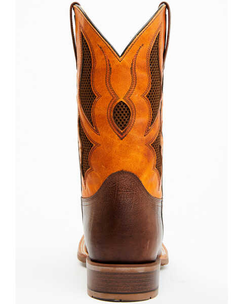 Image #5 - Cody James Men's Xtreme Xero Gravity Western Performance Boots - Broad Square Toe, Orange, hi-res