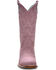 Image #3 - Corral Girls' Suede Western Boots - Square Toe, Lavender, hi-res