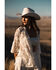 Image #1 - Shyanne Women's Hester Lace Flutter Sleeve Kimono, Cream, hi-res