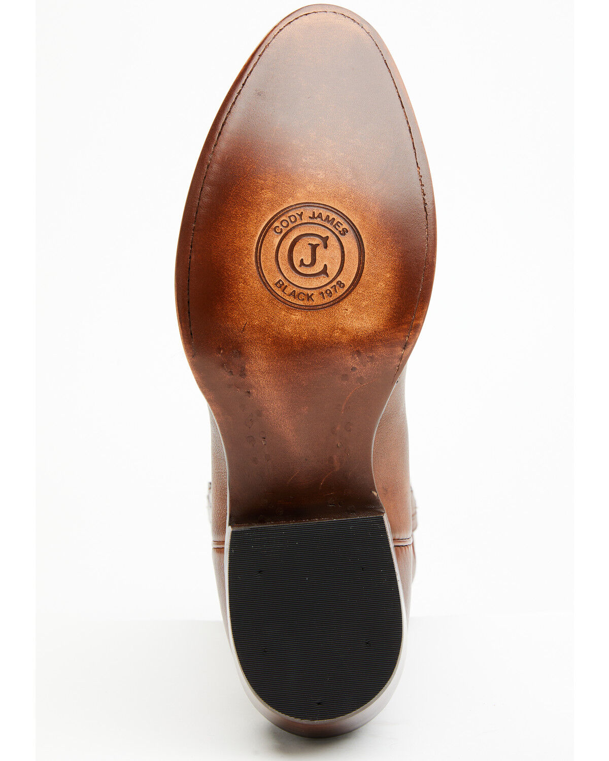 Image #7 - Cody James Black 1978® Men's Chapman Western Boots - Round Toe, Cognac, hi-res