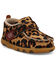 Image #1 - Twisted X Toddler Girls' Leopard Driving Moc Shoes - Moc Toe , Leopard, hi-res