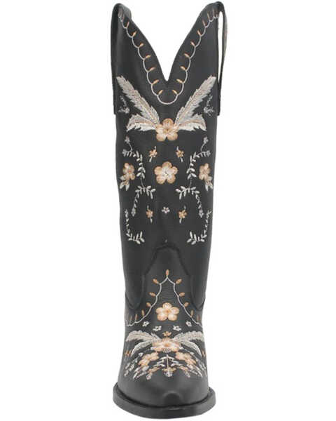 Image #4 - Dingo Women's Full Bloom Western Boots - Medium Toe, Black, hi-res