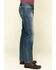 Image #4 - Rock & Roll Denim Men's Revolver Stretch Slim Straight Jeans, Blue, hi-res