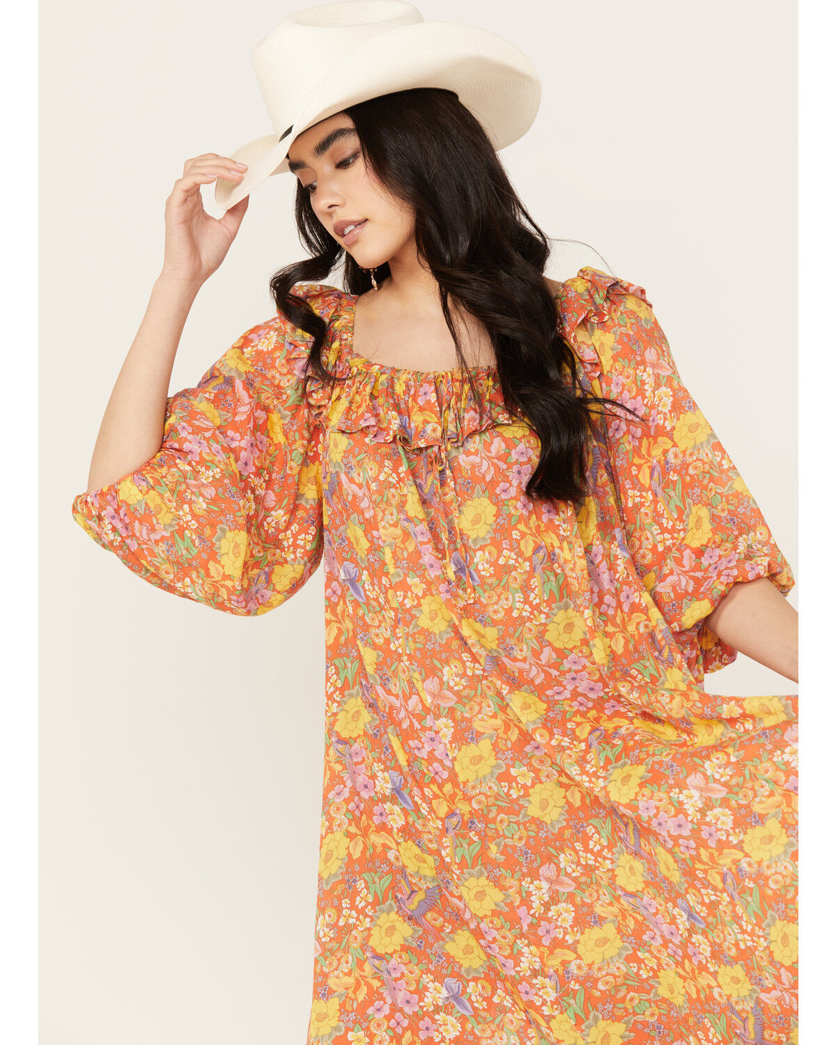 Image #2 - Spell Women's Last Drink Midi Dress, Multi, hi-res
