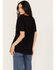 Image #4 - Somewhere West Women's American Rodeo 1966 Short Sleeve Graphic Tee, Black, hi-res