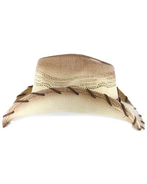 Image #4 - Cody James Saddle Straw Cowboy Hat, Brown, hi-res