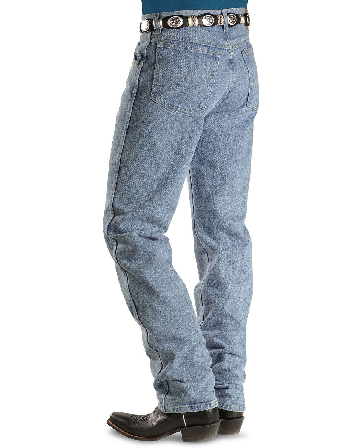 Image #1 - Wrangler Jeans - Rugged Wear Relaxed Fit - Big. 44" to 54" Waist, Vintage Indigo, hi-res