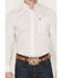 Image #3 - Ariat Men's Ross Wrinkle Free Geo Print Long Sleeve Button-Down Western Shirt, White, hi-res