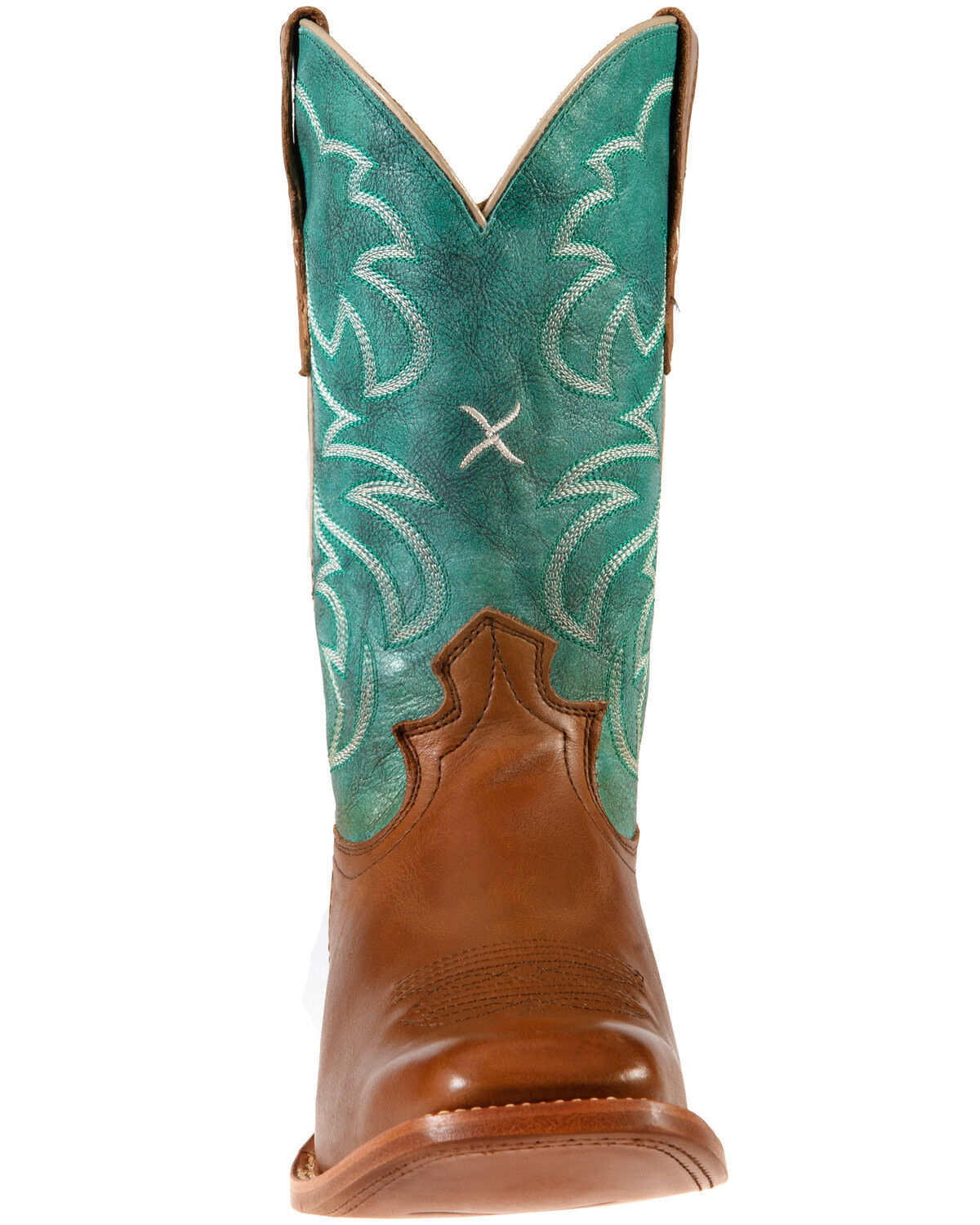 Image #4 - Twisted X Women's Rancher Western Boots - Broad Square Toe, Brown, hi-res