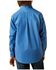 Image #3 - Ariat Boys' Geo Print Long Sleeve Button-Down Western Shirt, Blue, hi-res