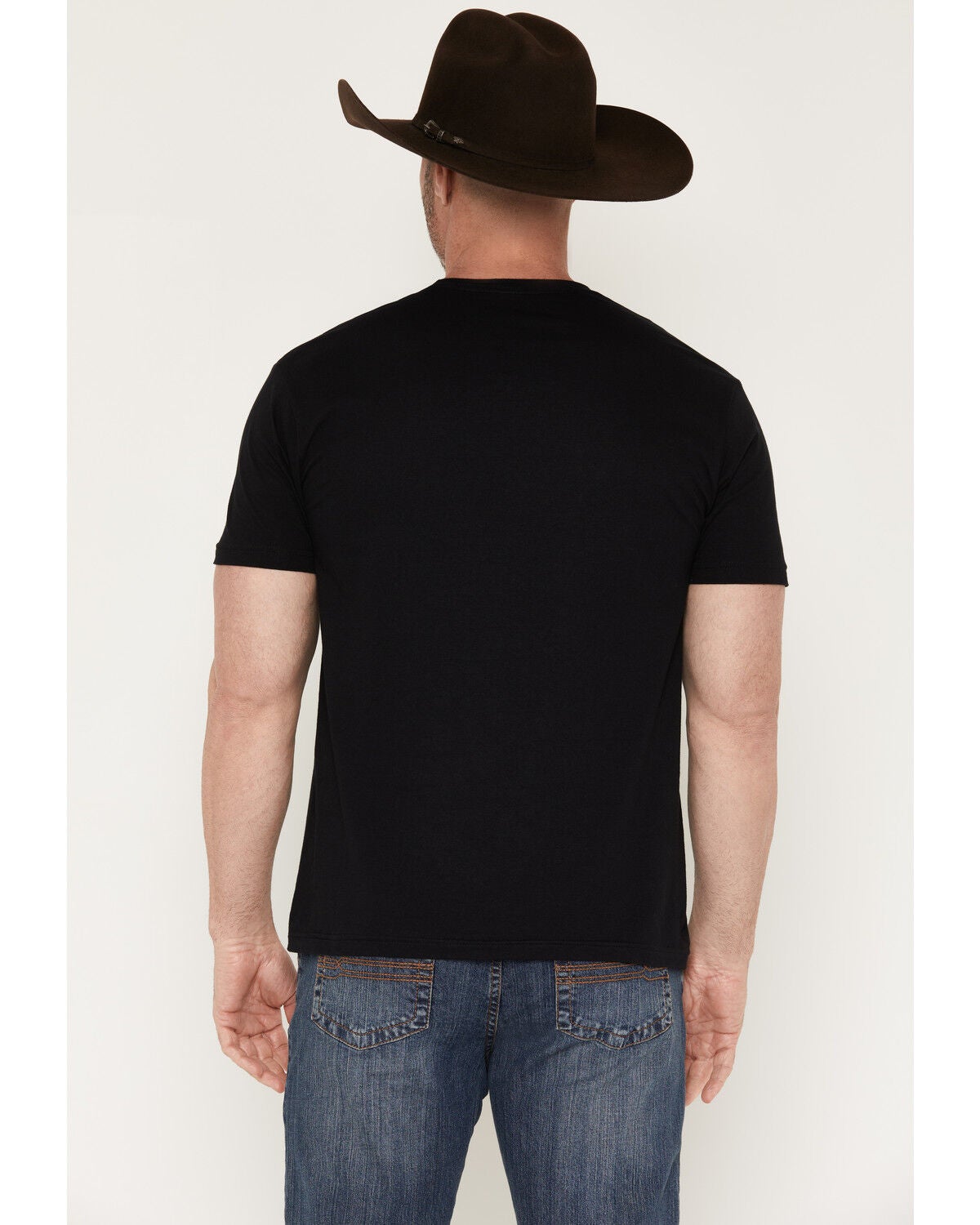 Image #4 - Cody James Men's Americana Bull Short Sleeve Graphic T-Shirt, Black, hi-res