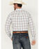 Image #4 - Ariat Men's Pro Series King Plaid Print Long Sleeve Button-Down Western Shirt, Light Blue, hi-res