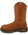 Image #3 - Rocky Men's Branson Waterproof Work Boots - Round Toe, Distressed, hi-res