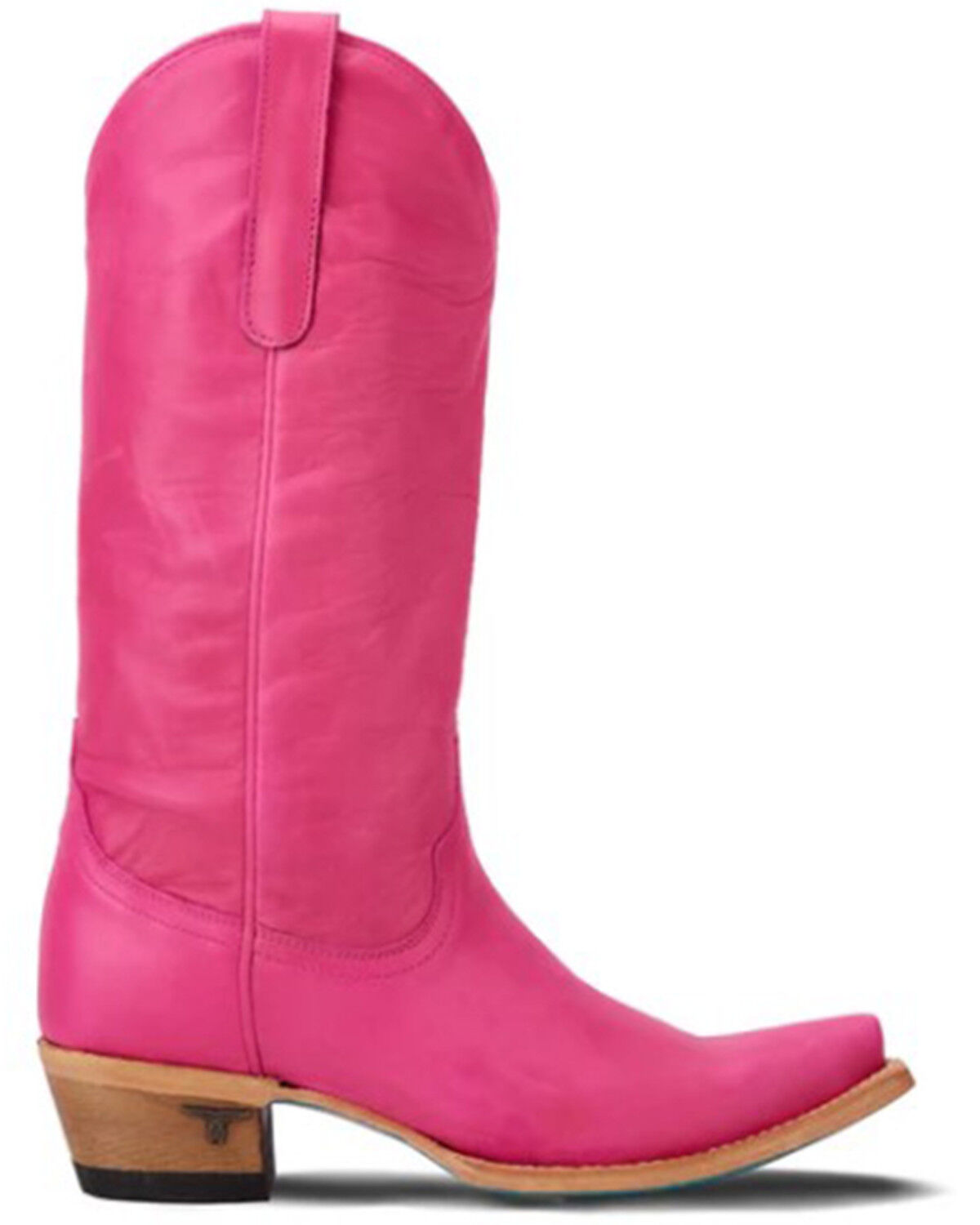 Image #2 - Lane Women's Emma Jane Tall Western Boots - Snip Toe, Hot Pink, hi-res